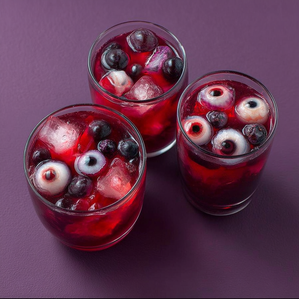 Bloody Eyeball Cocktails