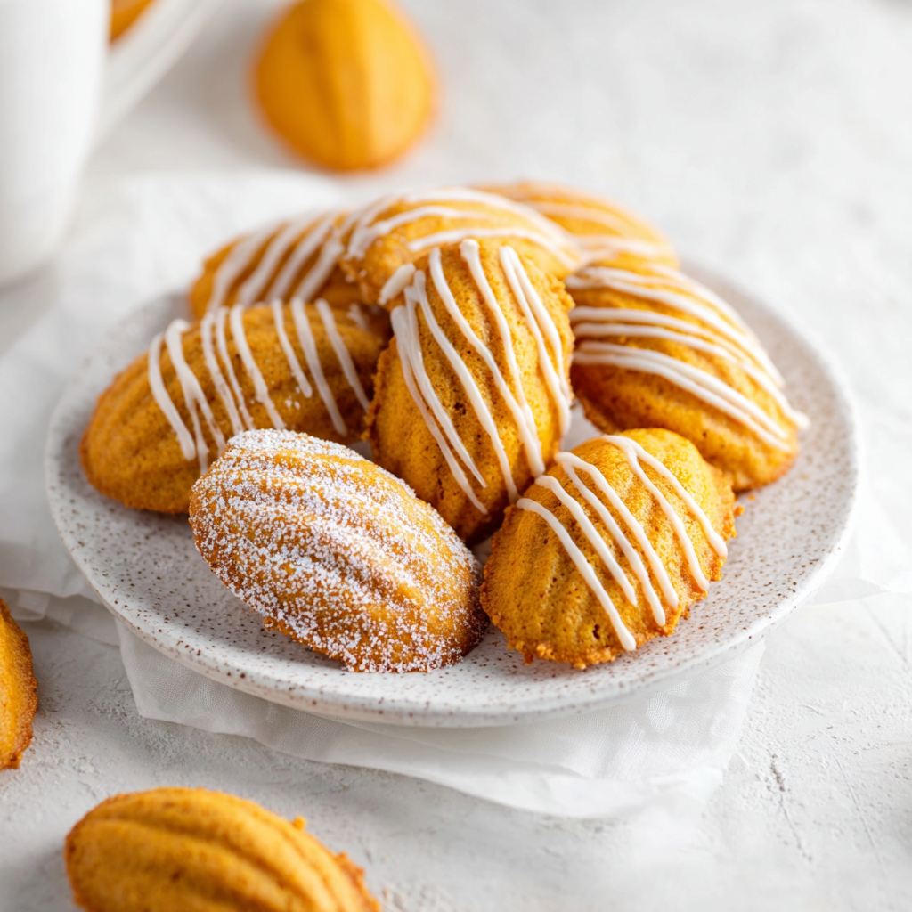 Pumpkin Madeleines