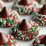Christmas Chocolate Kiss Cookies