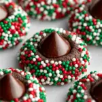 Christmas Chocolate Kiss Cookies