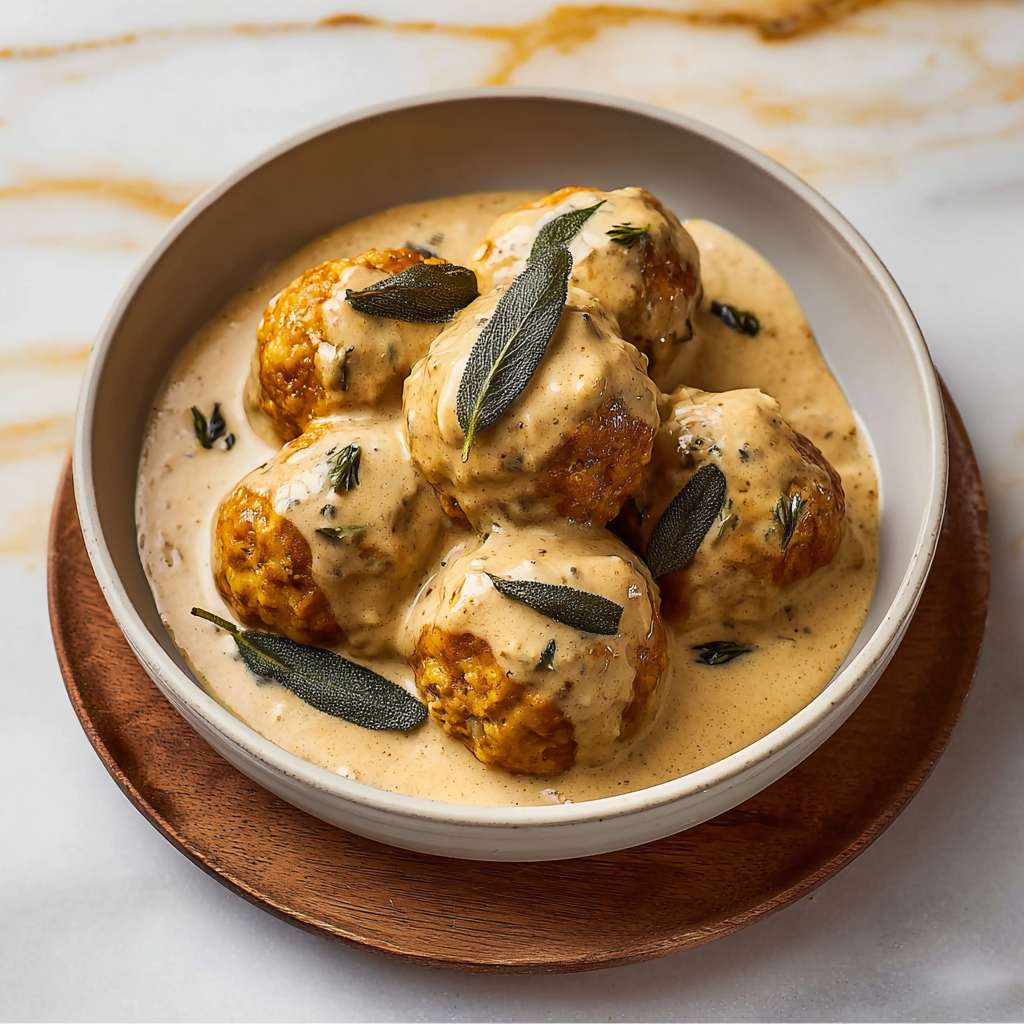 Pumpkin Chicken Meatballs