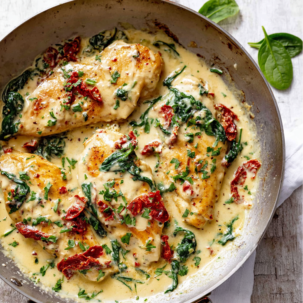Tuscan Garlic Chicken