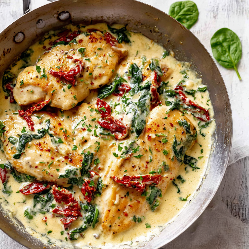 Tuscan Garlic Chicken