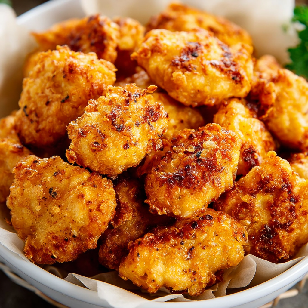 Air Fryer Popcorn Chicken