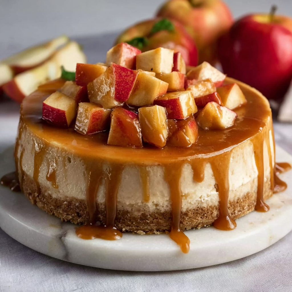Apple Cider Cheesecake