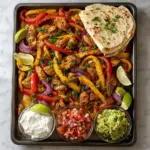 30 Minute Sheet Pan Chicken Fajitas