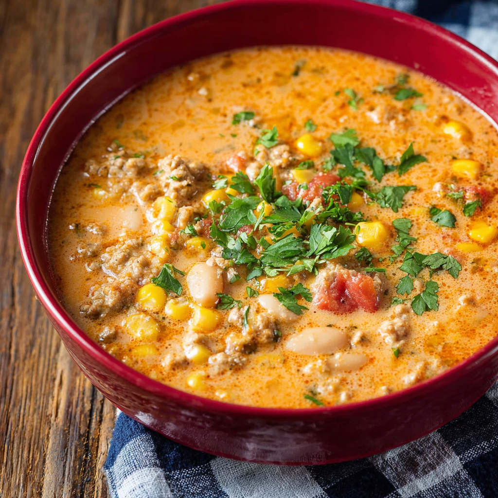 Creamy Buffalo Chicken Chili