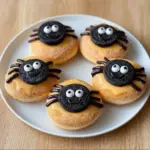 Spider Donuts for Halloween
