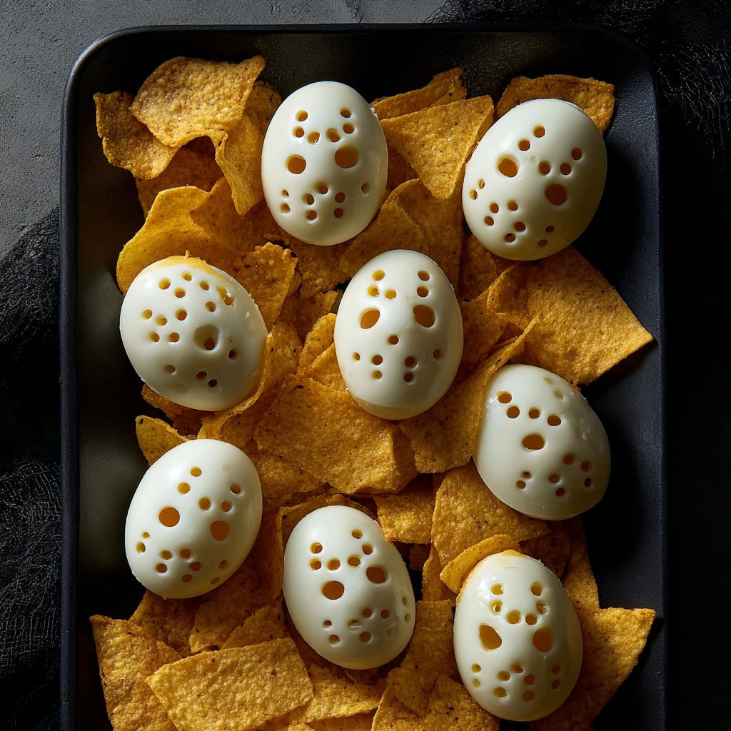 Halloween Deviled Eggs