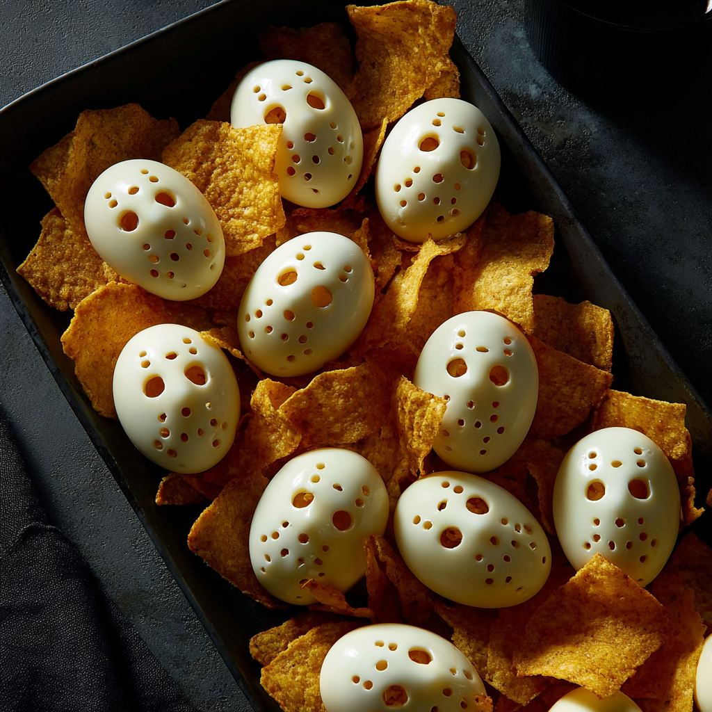 Halloween Deviled Eggs