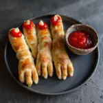 Halloween Witch Hot Dog Fingers