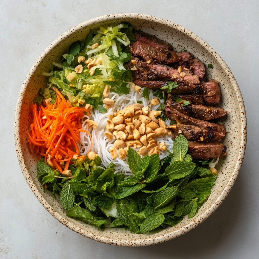 Thai steak bowl