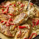 Creamy Pepperoncini Chicken Skillet