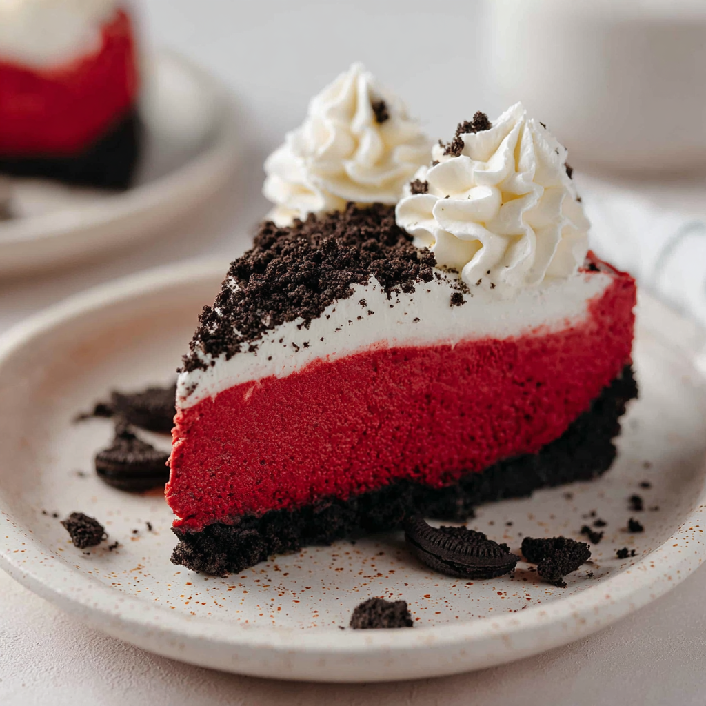 Oreo Red Velvet Cheesecake Drip