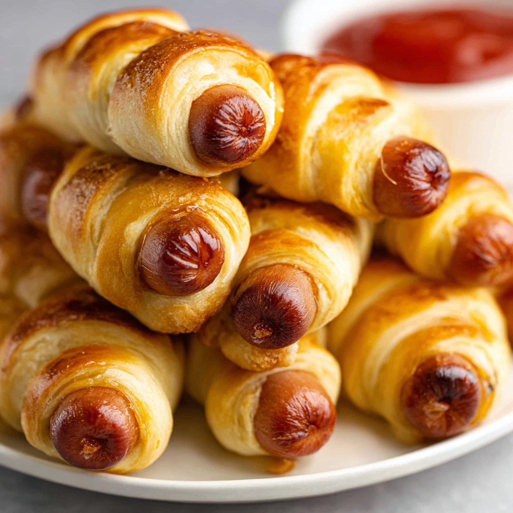 Pretzel Wrapped Hot Dogs