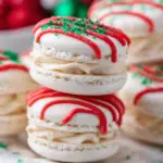 Christmas Tree Cake Macarons