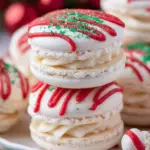 Christmas Tree Cake Macarons
