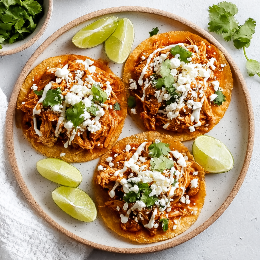 Chicken Tinga Tacos