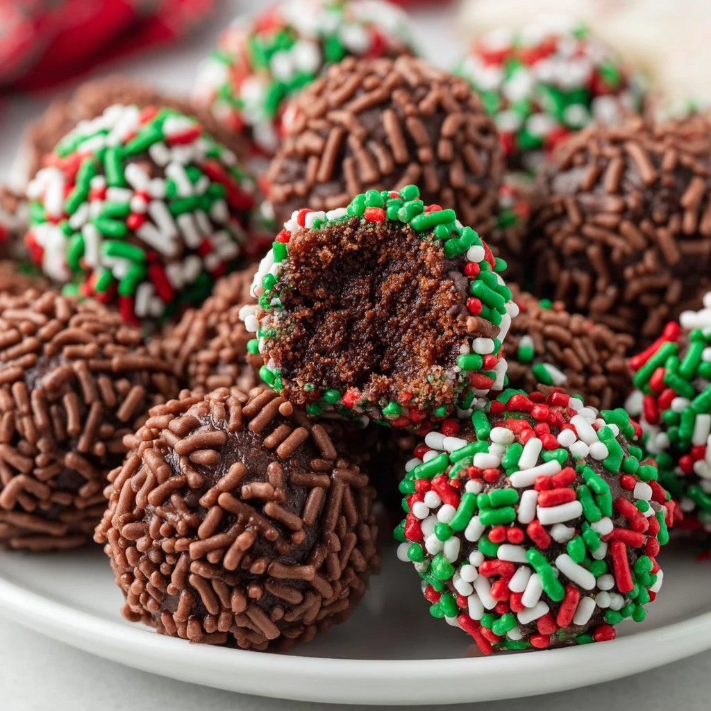 No-Bake Christmas Rum Balls Recipe