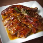 Easy Plum and Ginger Roasted Duck Recipe