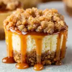 Mini Caramel Apple Cheesecakes