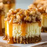 Mini Caramel Apple Cheesecakes