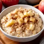 Overnight Crock Pot Apple Pie Oatmeal Recipe
