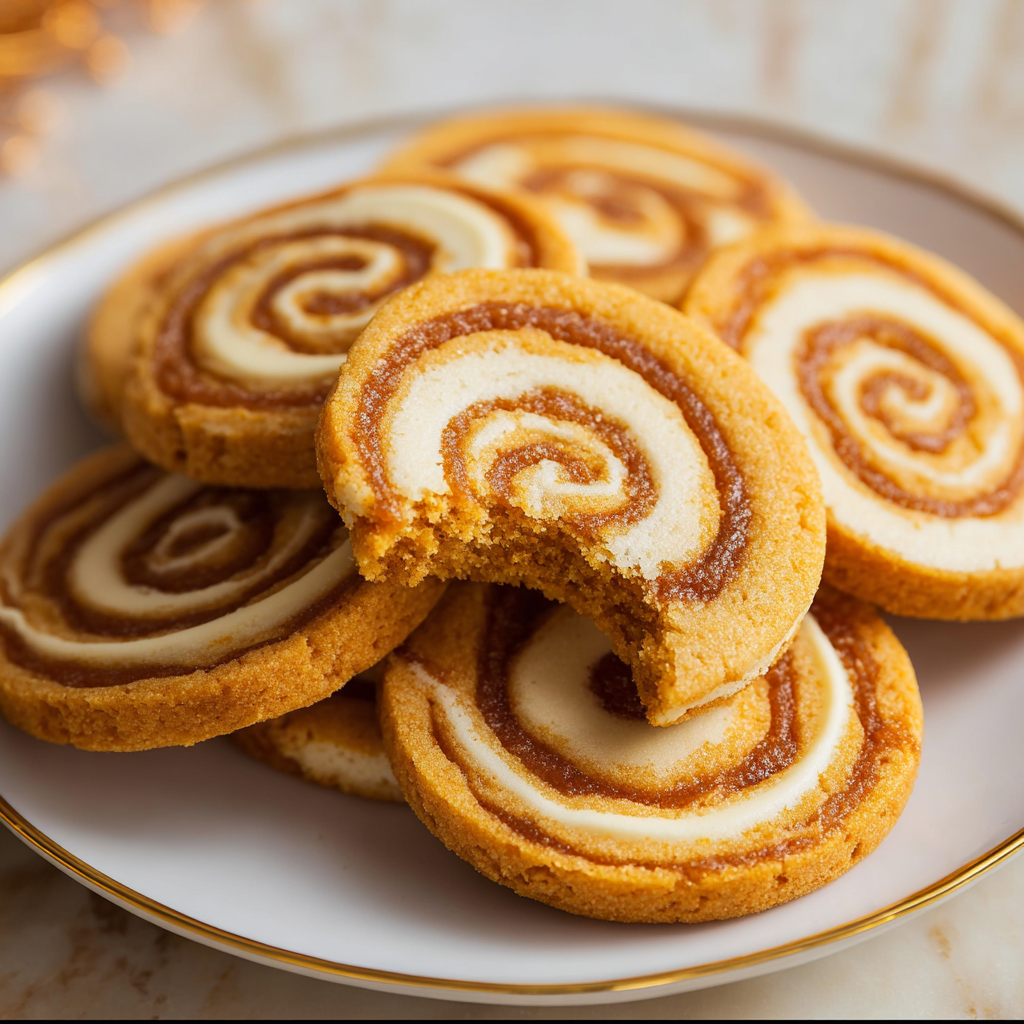 Pumpkin Butter Cheesecake Cookies