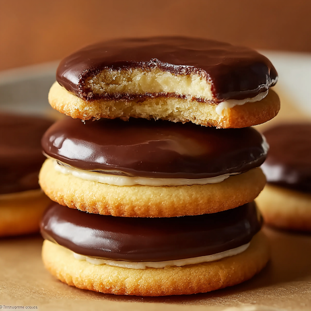 Boston Cream Pie Cookies Recipe