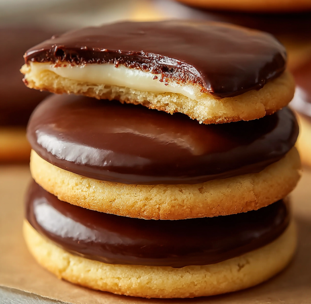 Boston Cream Pie Cookies Recipe