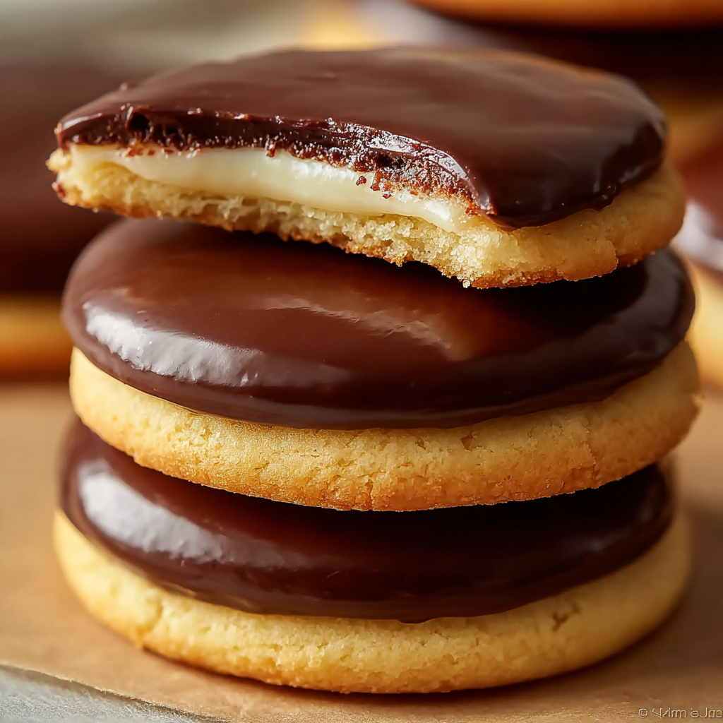 Boston Cream Pie Cookies Recipe