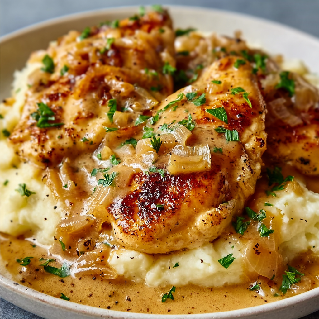 Creamy Pepperoncini Chicken Skillet Recipe