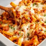 Chicken Parmesan Baked Ziti