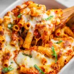 Chicken Parmesan Baked Ziti