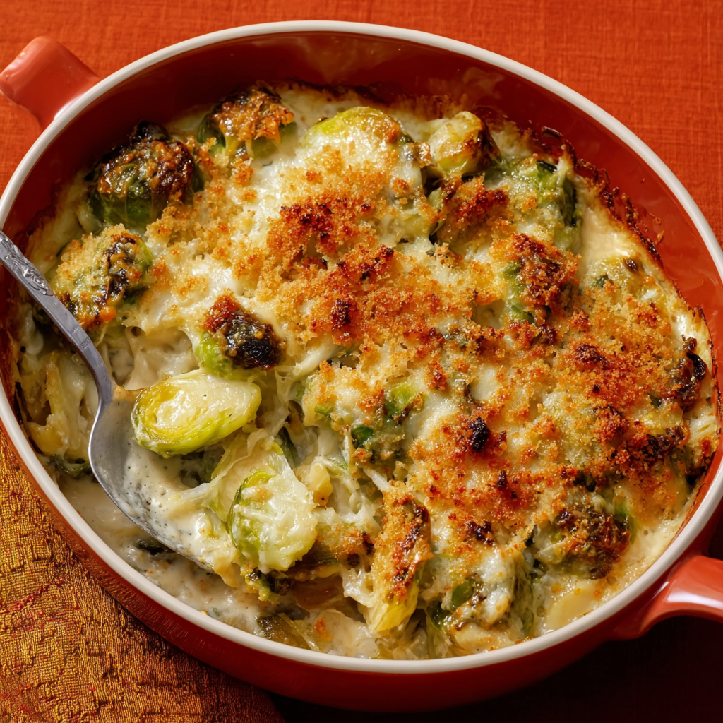 Brussels Sprouts Gratin