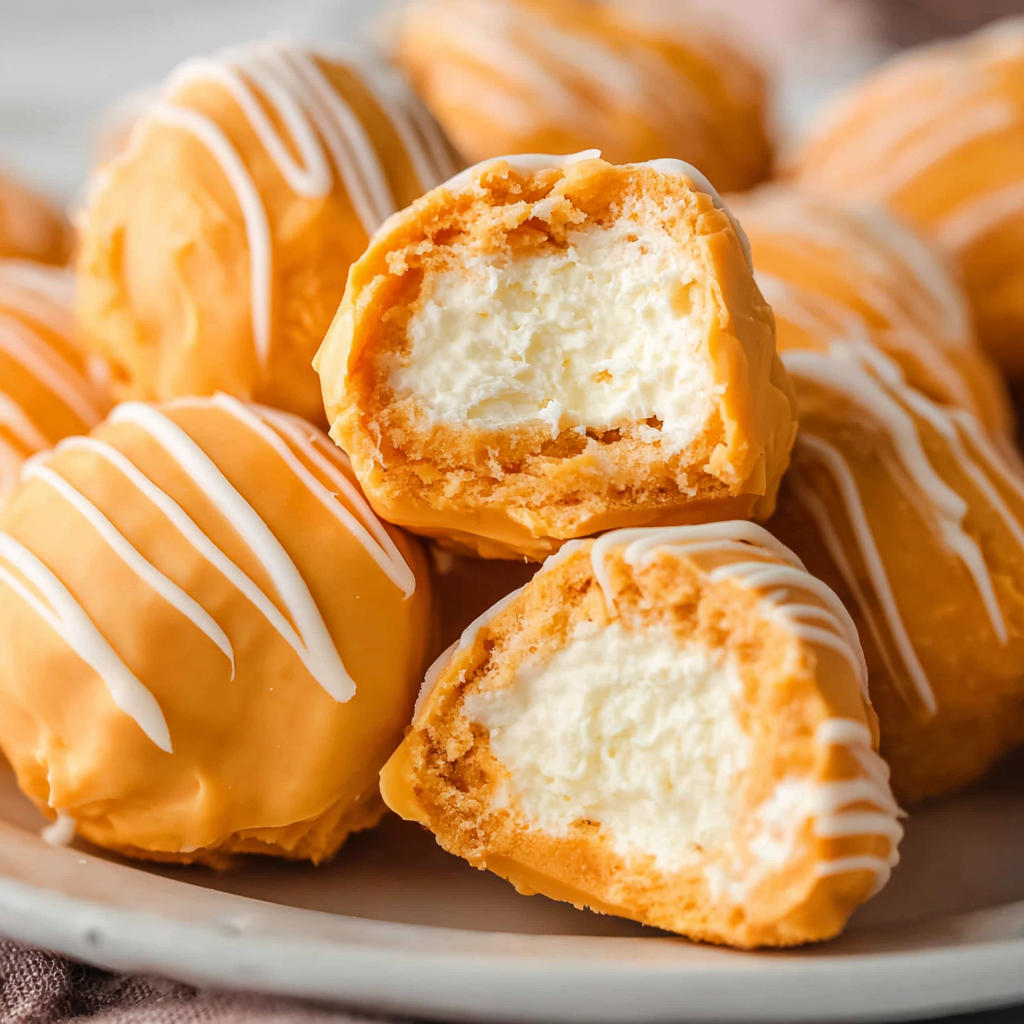 Pumpkin Cheesecake Balls