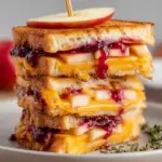 Cranberry Apple Grilled Cheese