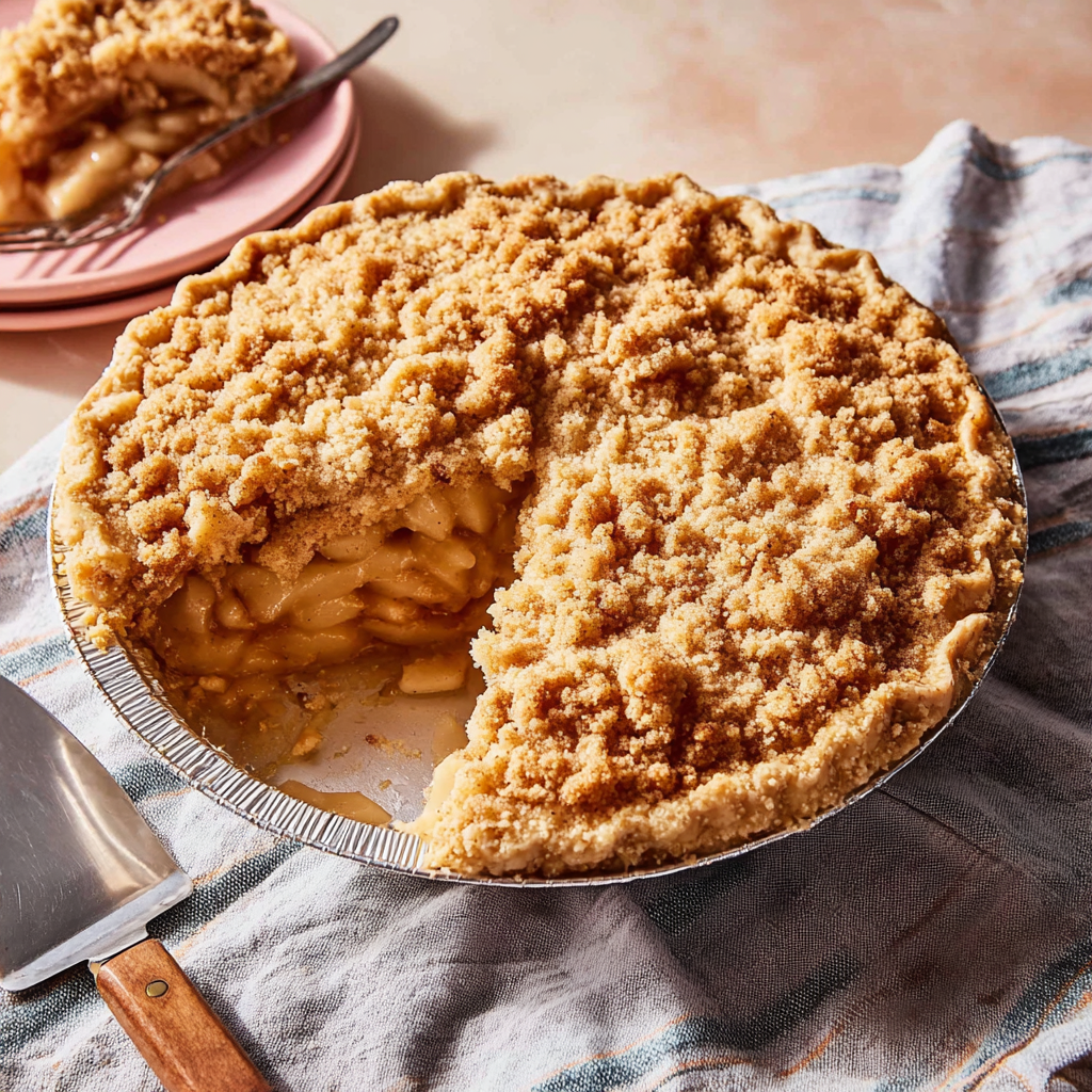 Apple Crumble Pie