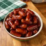 Sweet and Tangy Grape Jelly Lil Smokies