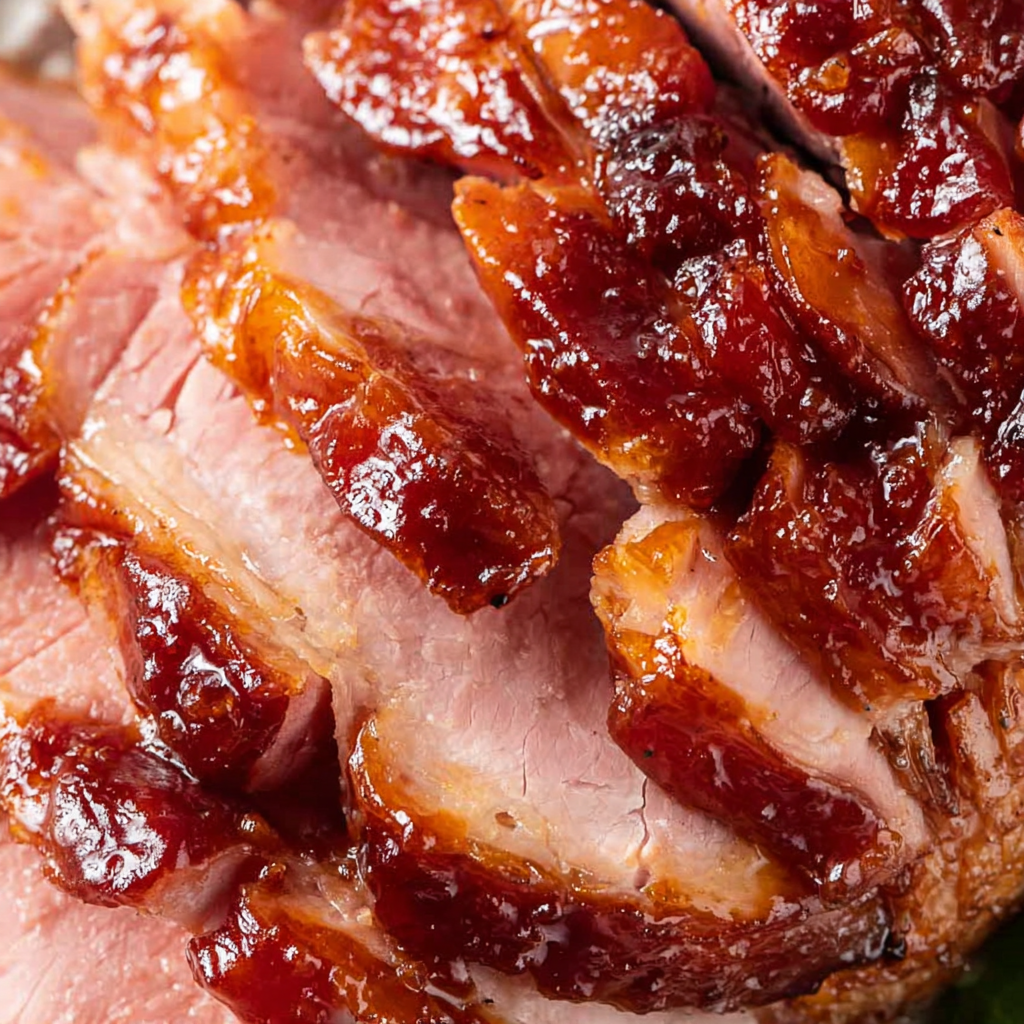 Cranberry-Glazed Spiral Ham Recipe