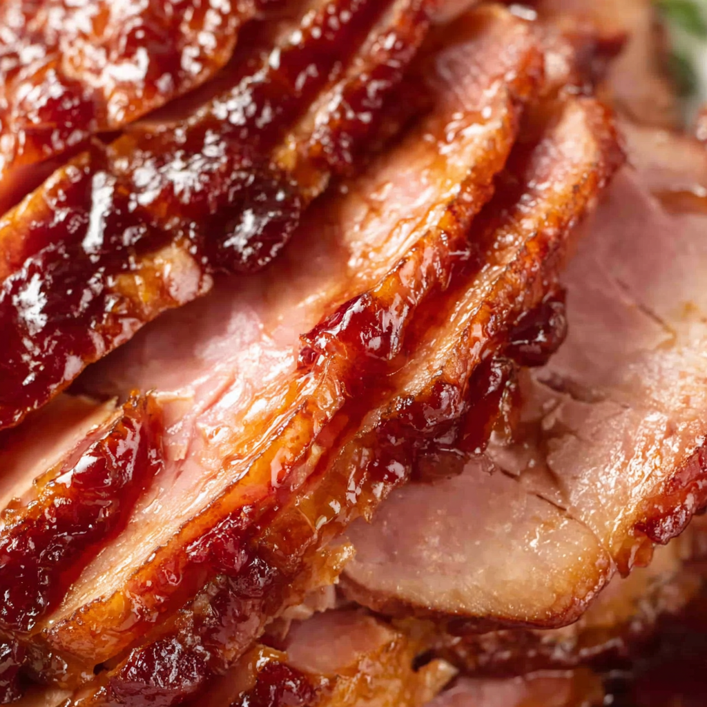 Cranberry-Glazed Spiral Ham Recipe