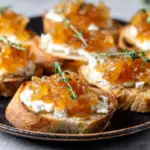 Caramelized Onion Crostini