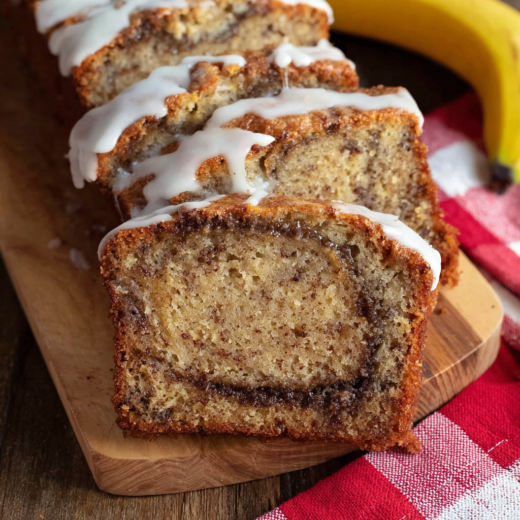 Cinnamon Swirl Banana Bread
