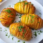 Crispy Hasselback Potatoes