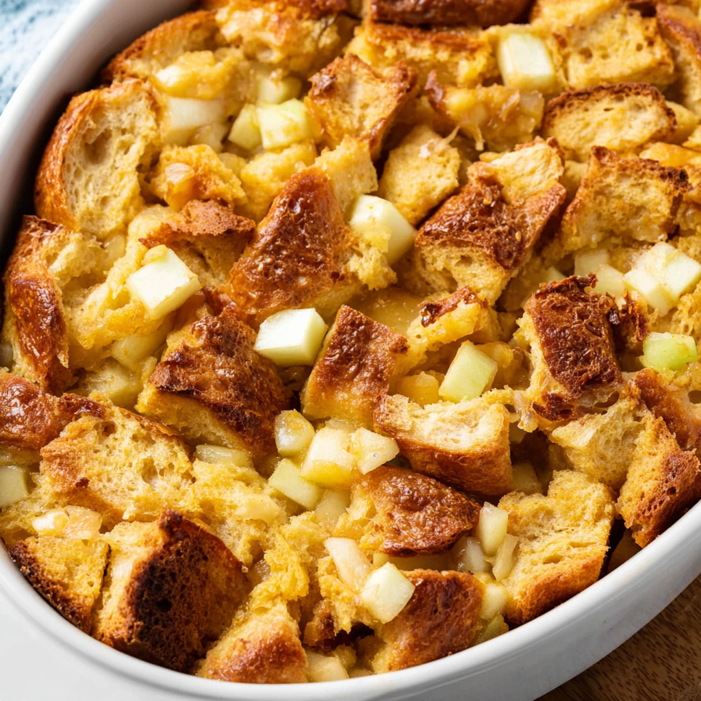 Apple Cinnamon Baked French Toast