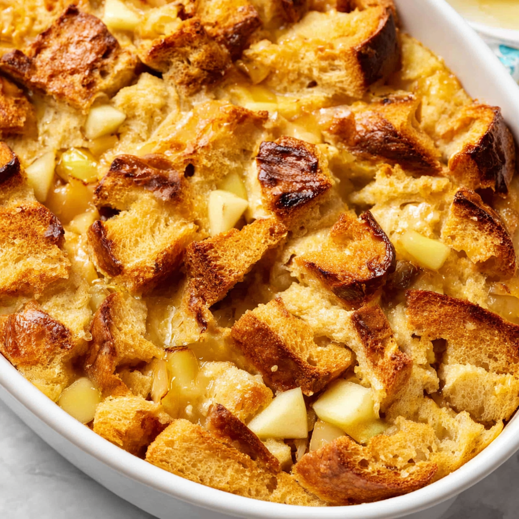 Apple Cinnamon Baked French Toast