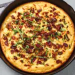 Skillet Pancetta Corn Casserole