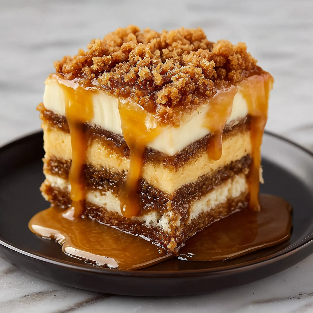 Autumn Pumpkin Spice Crumble Cake