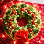 Holiday Pizza Wreath