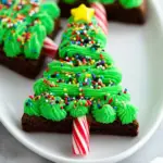 Christmas Tree Brownies